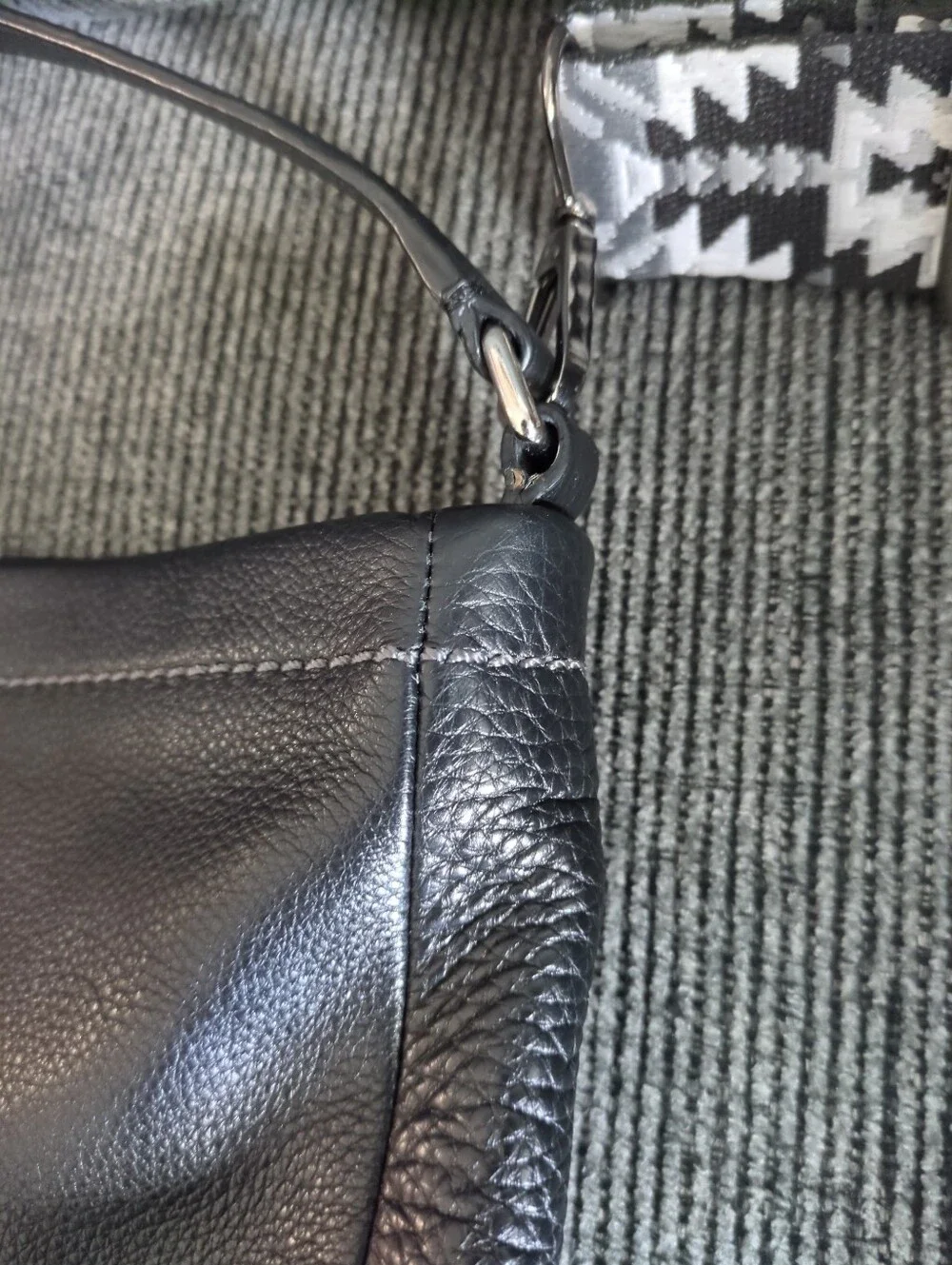 ❤️ EUC Coach F49160 Black Park Leather Mini Duffle Crossbody W/Extras